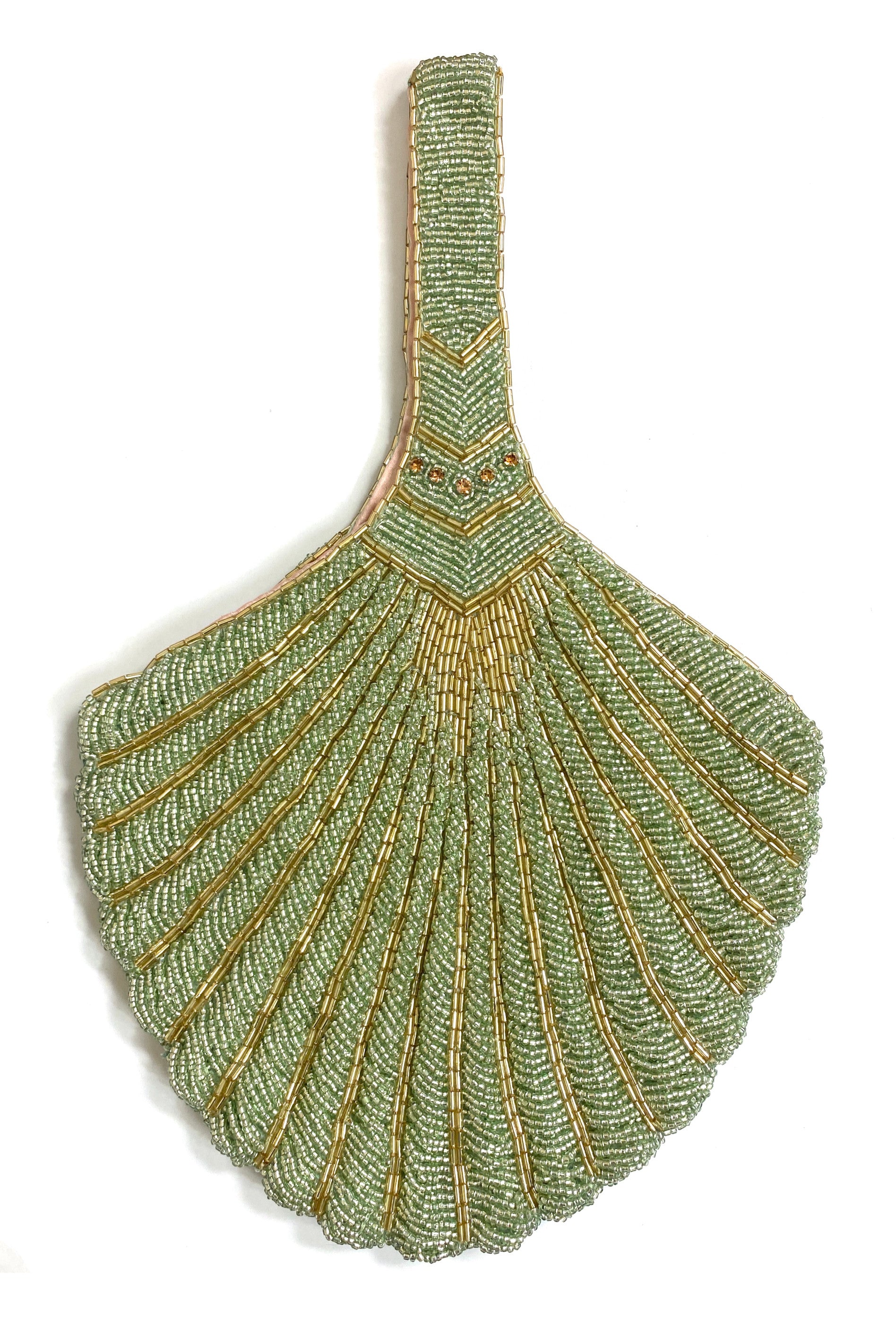 The Aura Wristlet - Eau de Nil The Deco Haus.
