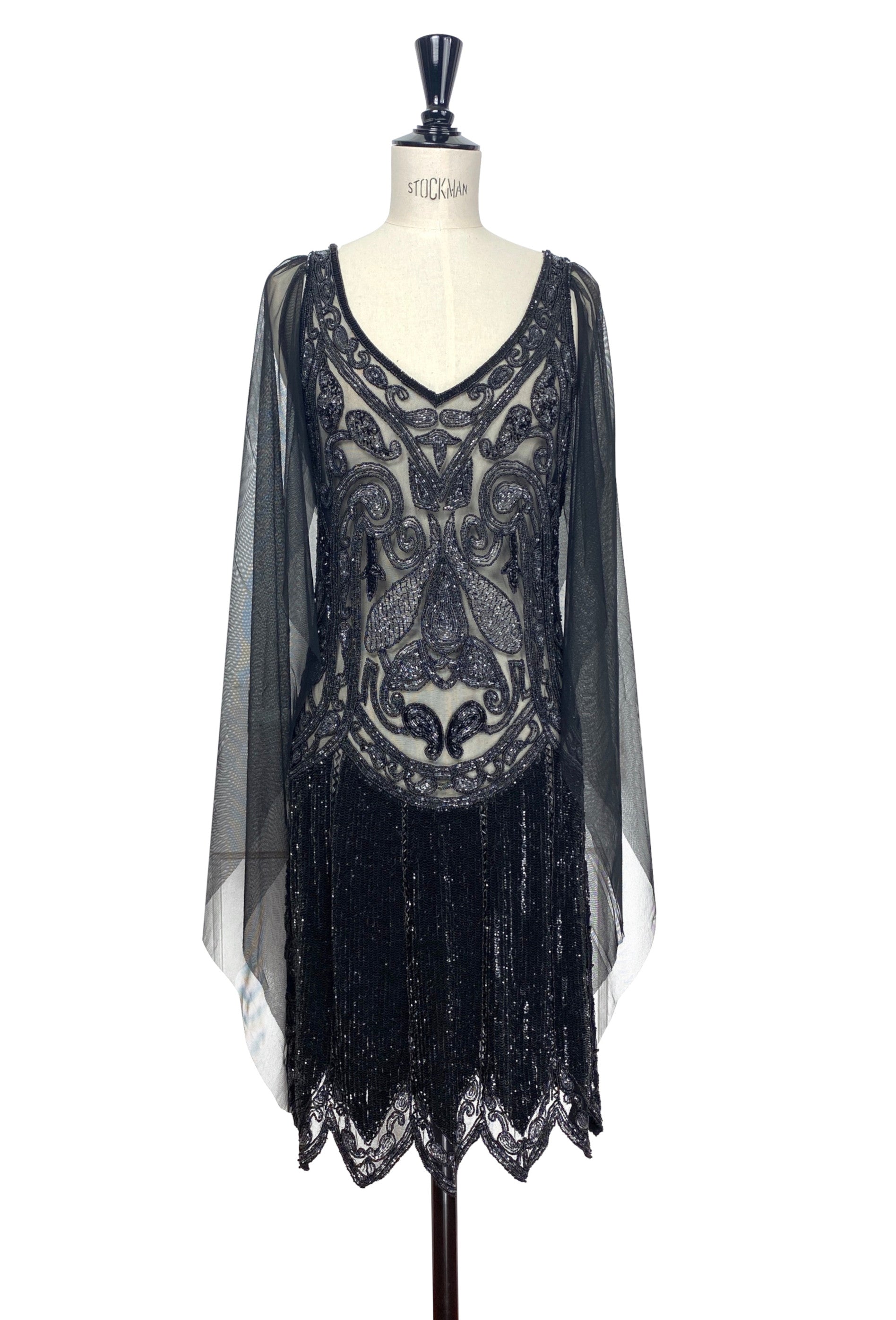 The Bella Donna Dress - Jet