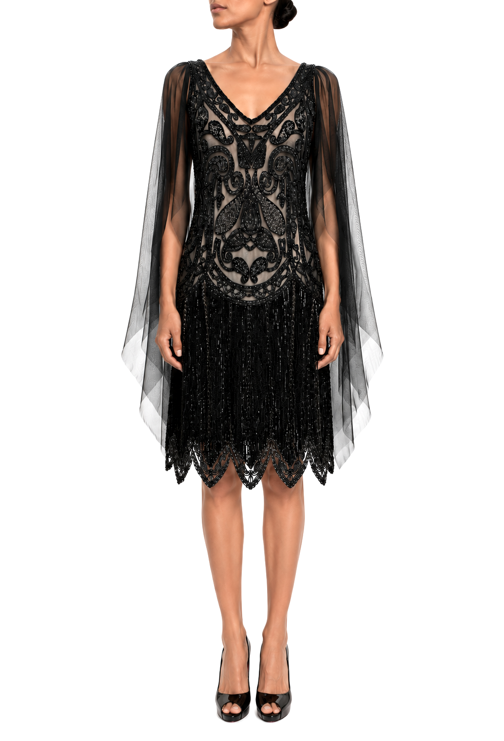 The Bella Donna Dress - Jet