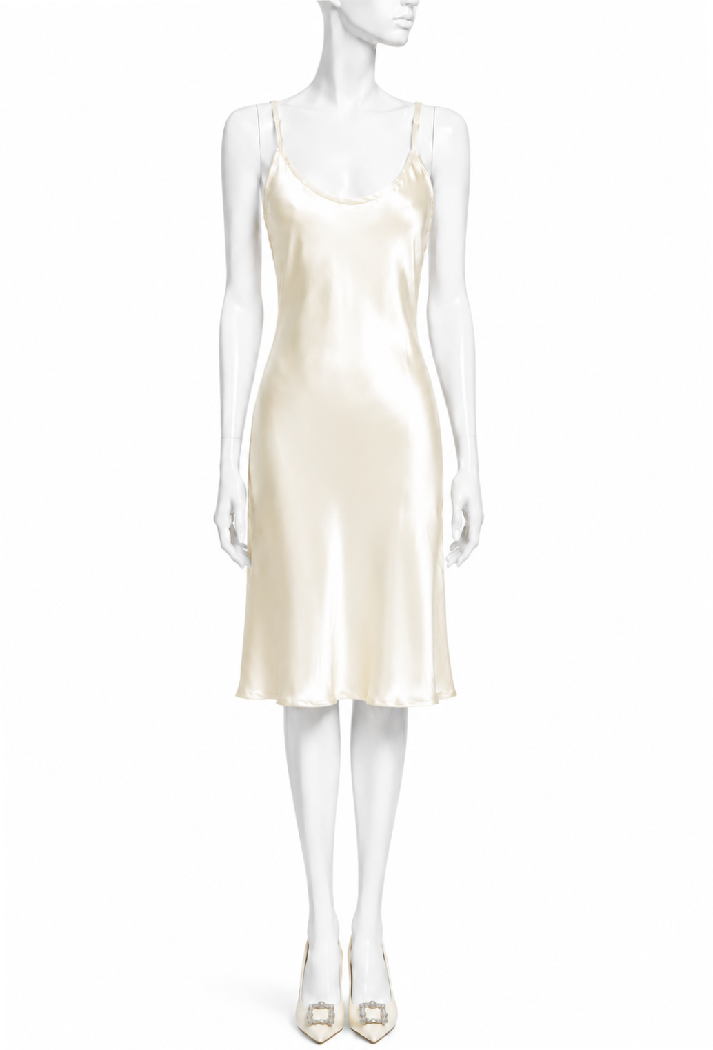 The Colette Slip – Crème Pearl