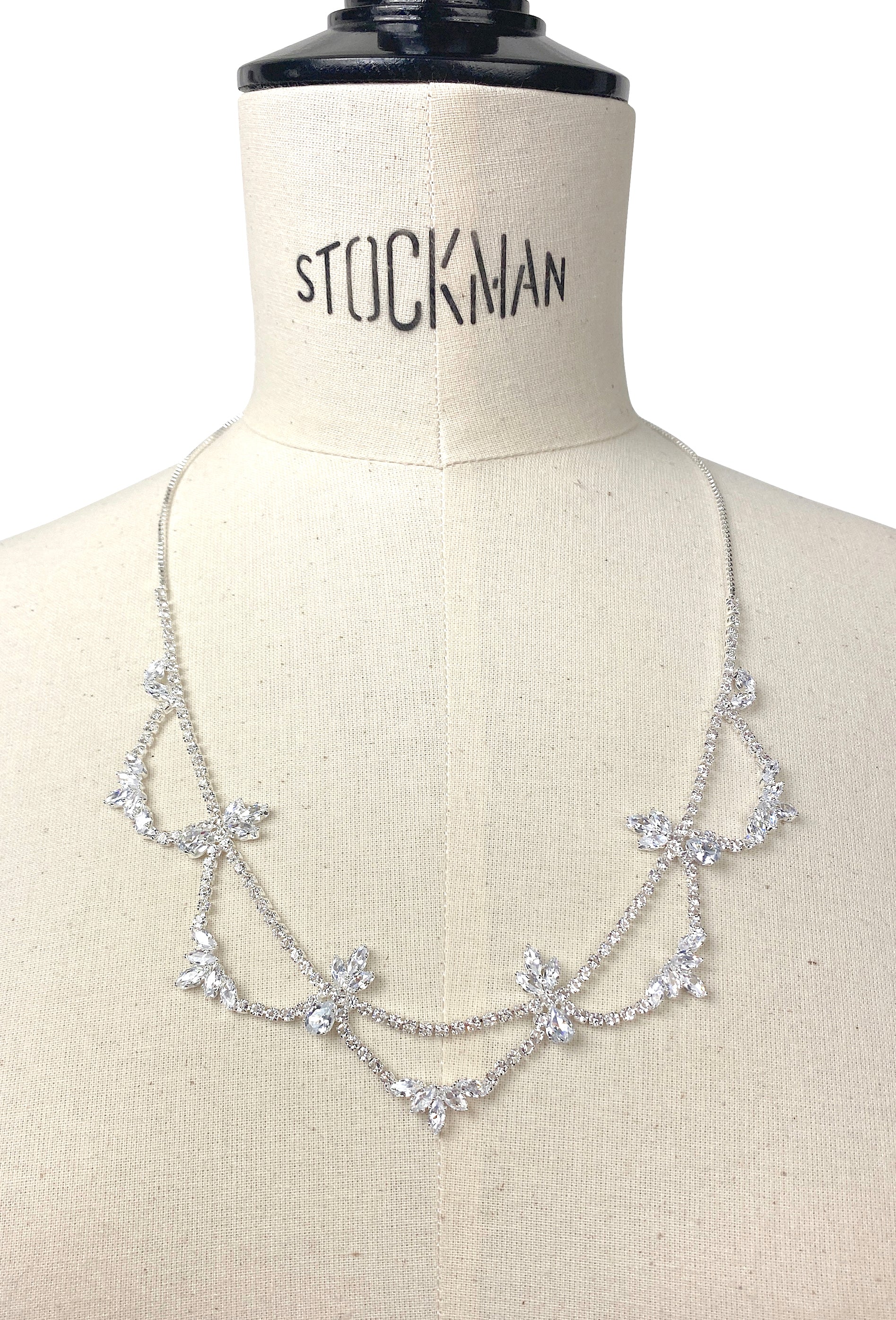 The Celeste Festoon Necklace The Deco Haus.