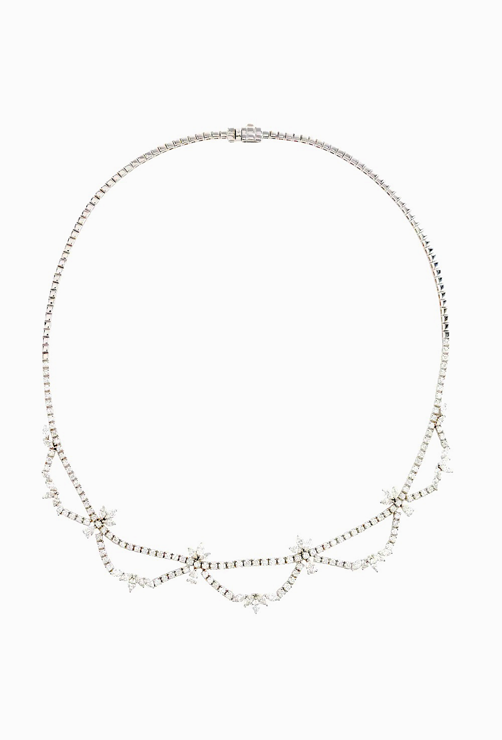 The Celeste Festoon Necklace The Deco Haus.