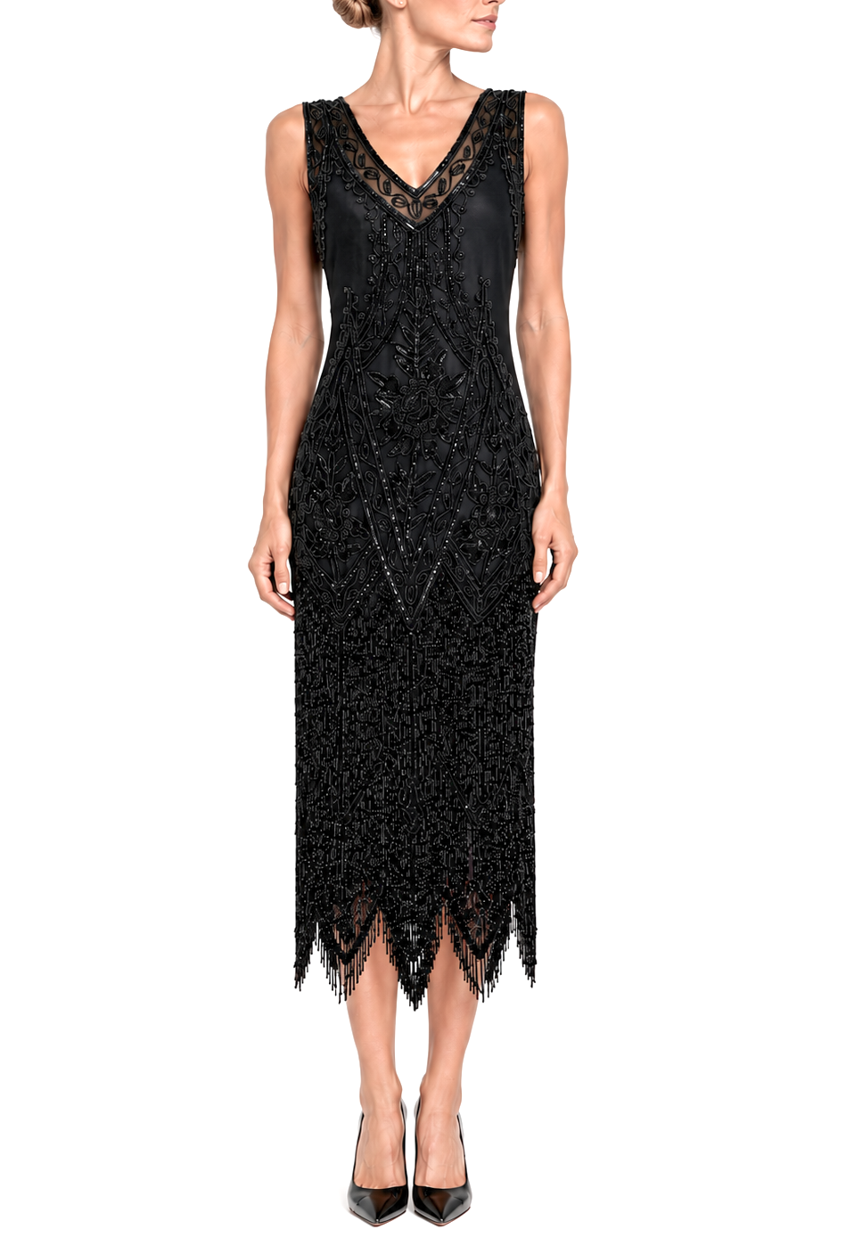 The Icon Gown – Jet Noir (Full Length)