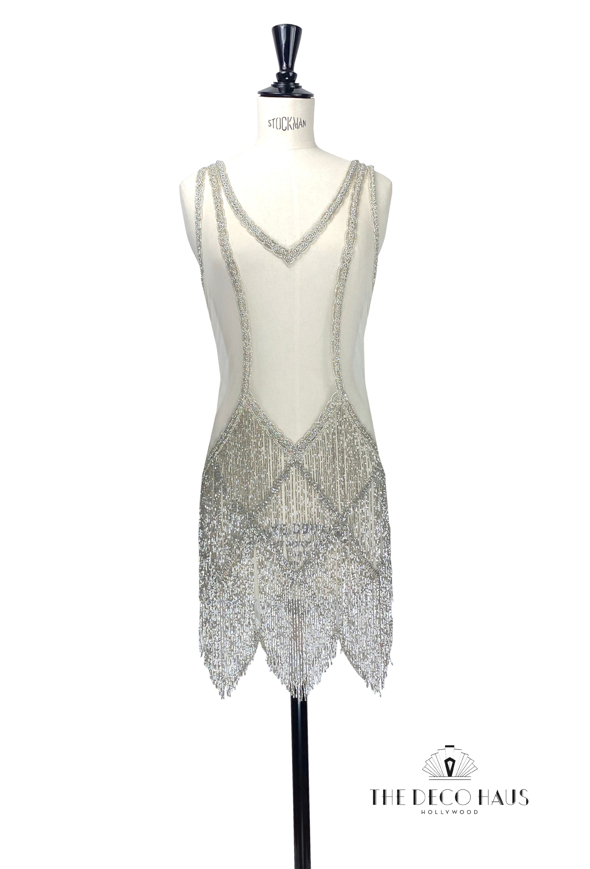 The Louise Brooks Celebrity Beaded Mesh 1920&