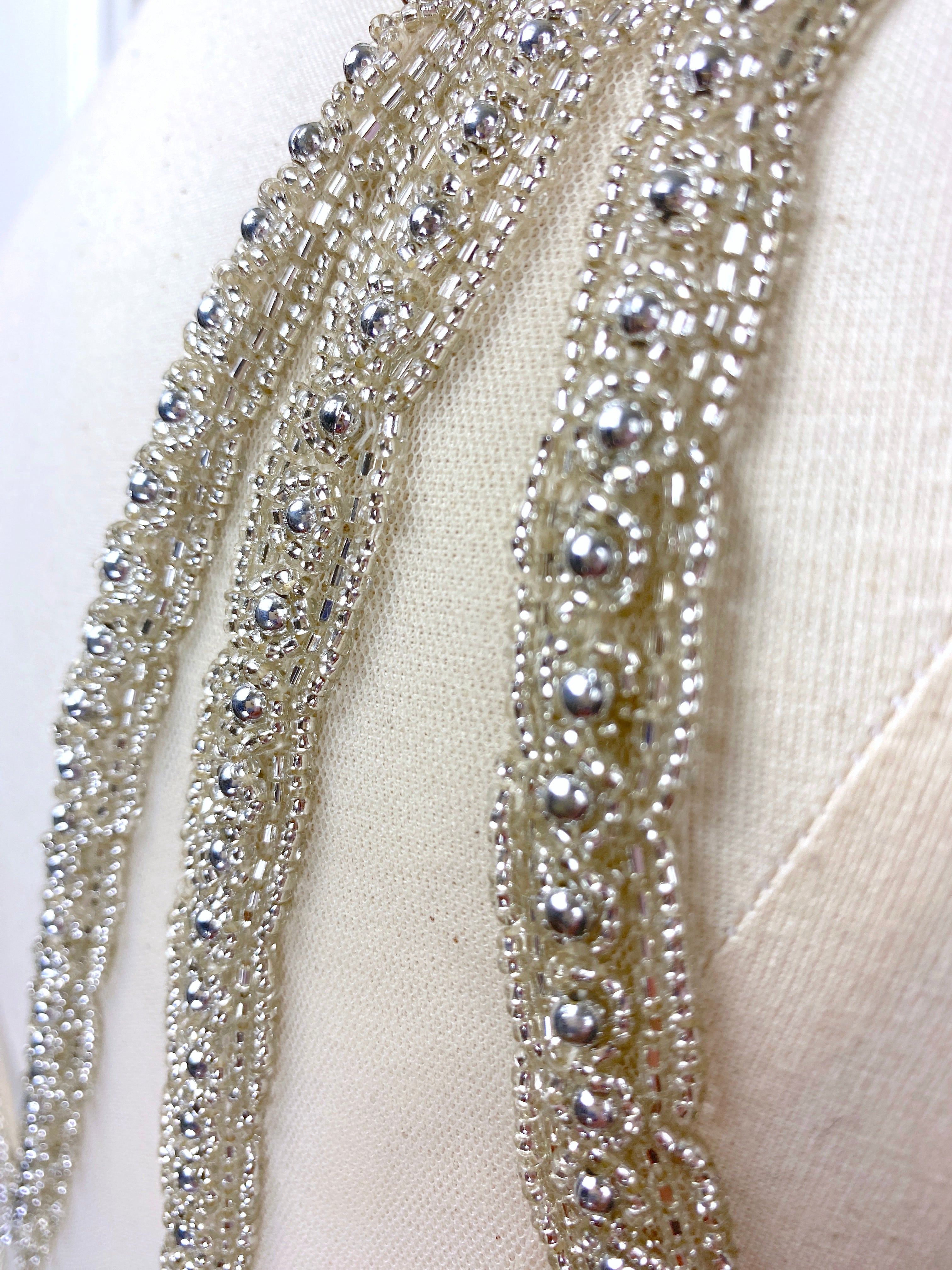 The Louise Brooks Celebrity Beaded Mesh 1920&
