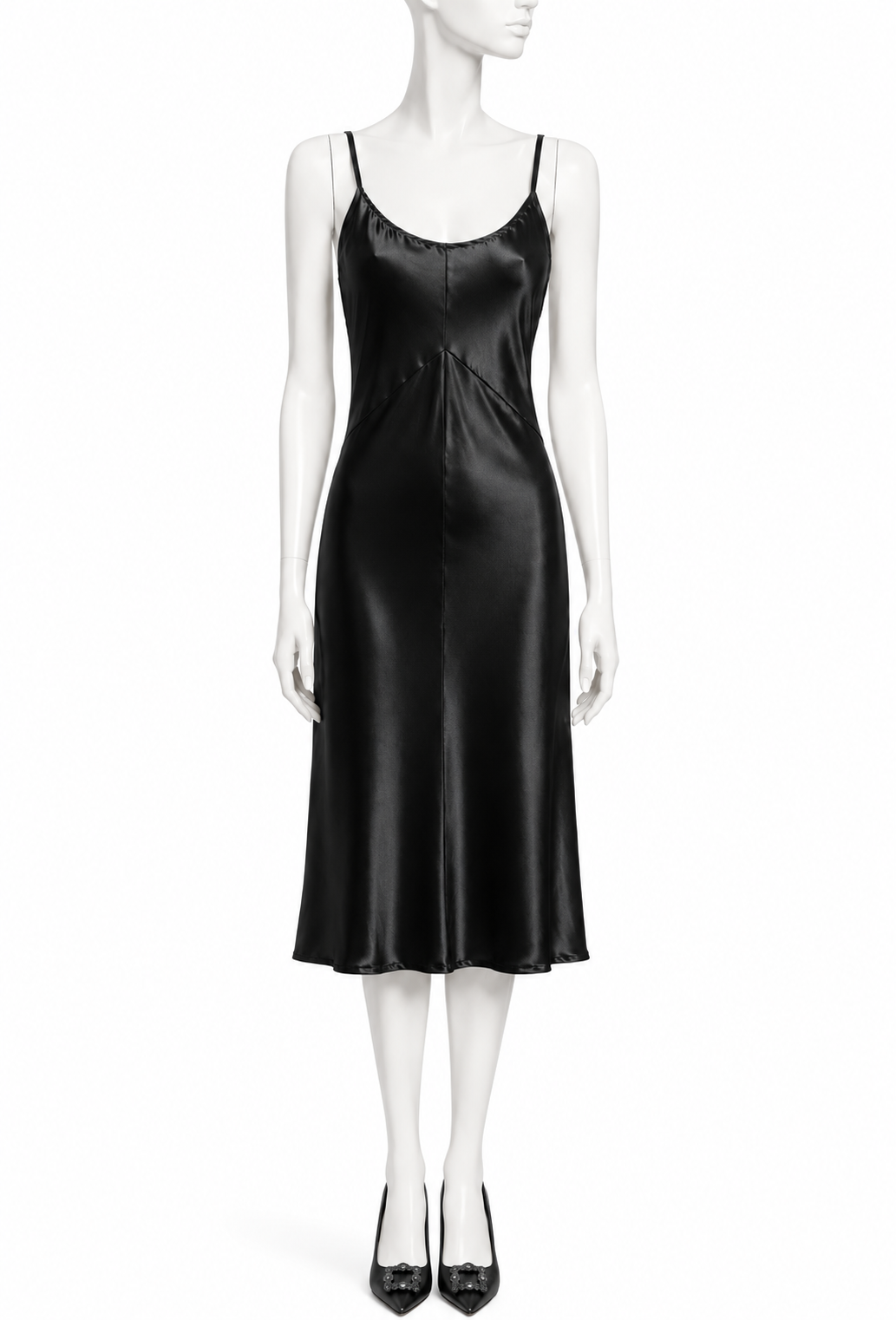 bias cut dress 1930s The Panel Slip – Jet Noir elegant blouse Casual Burgundy Red Dress cut satin slip dress Color:MINT AUSTRAL