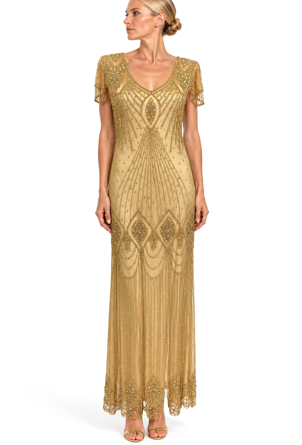 The Starlet Gown – Miel Gold