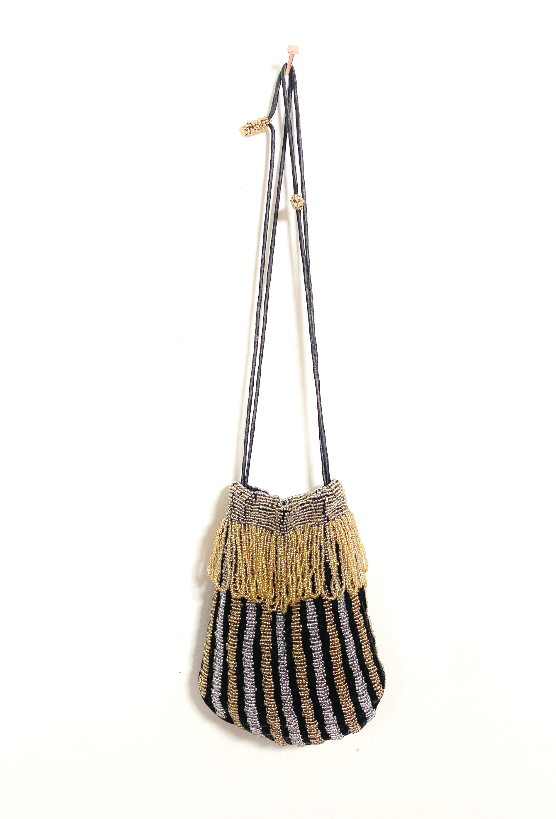 The Glimmer Pouch - Gold & Silver The Deco Haus