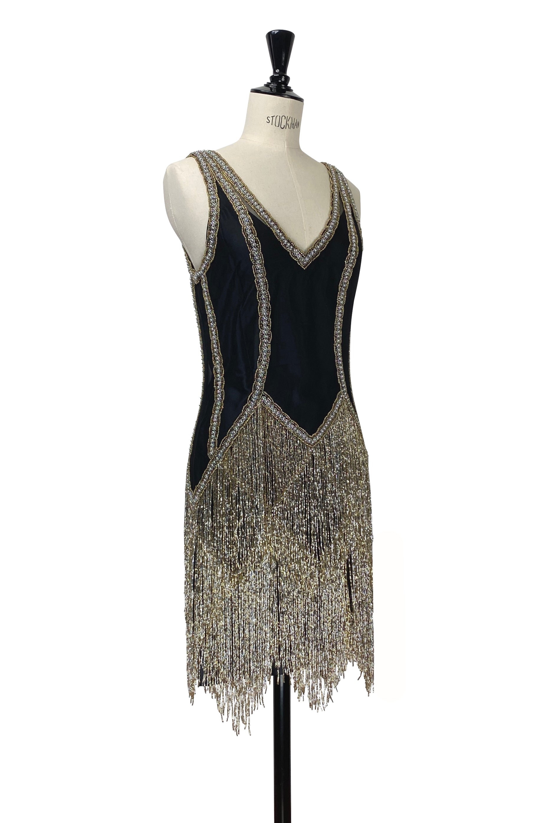The Louise Brooks Celebrity Beaded Mesh 1920&