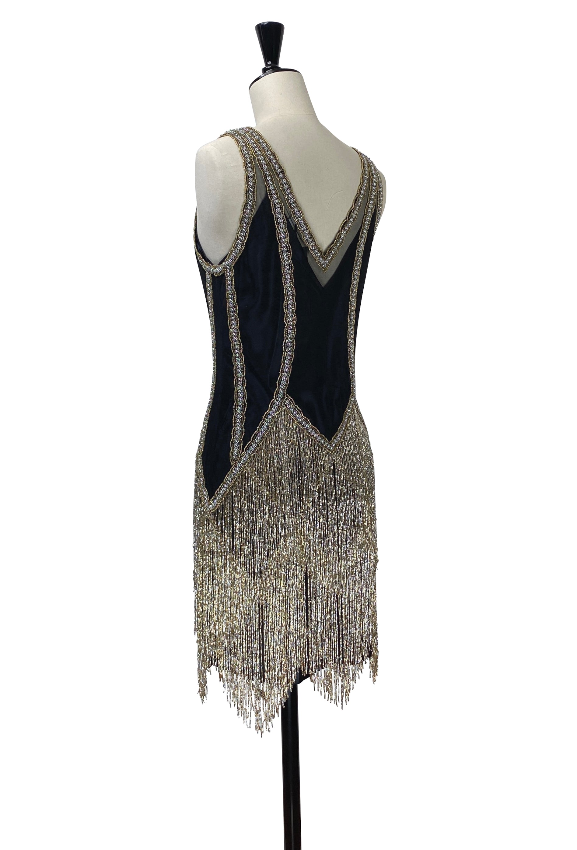 The Louise Brooks Celebrity Beaded Mesh 1920&