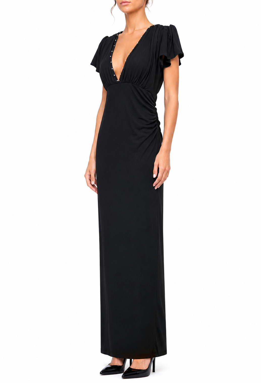 The Vesper Gown – Black Jet