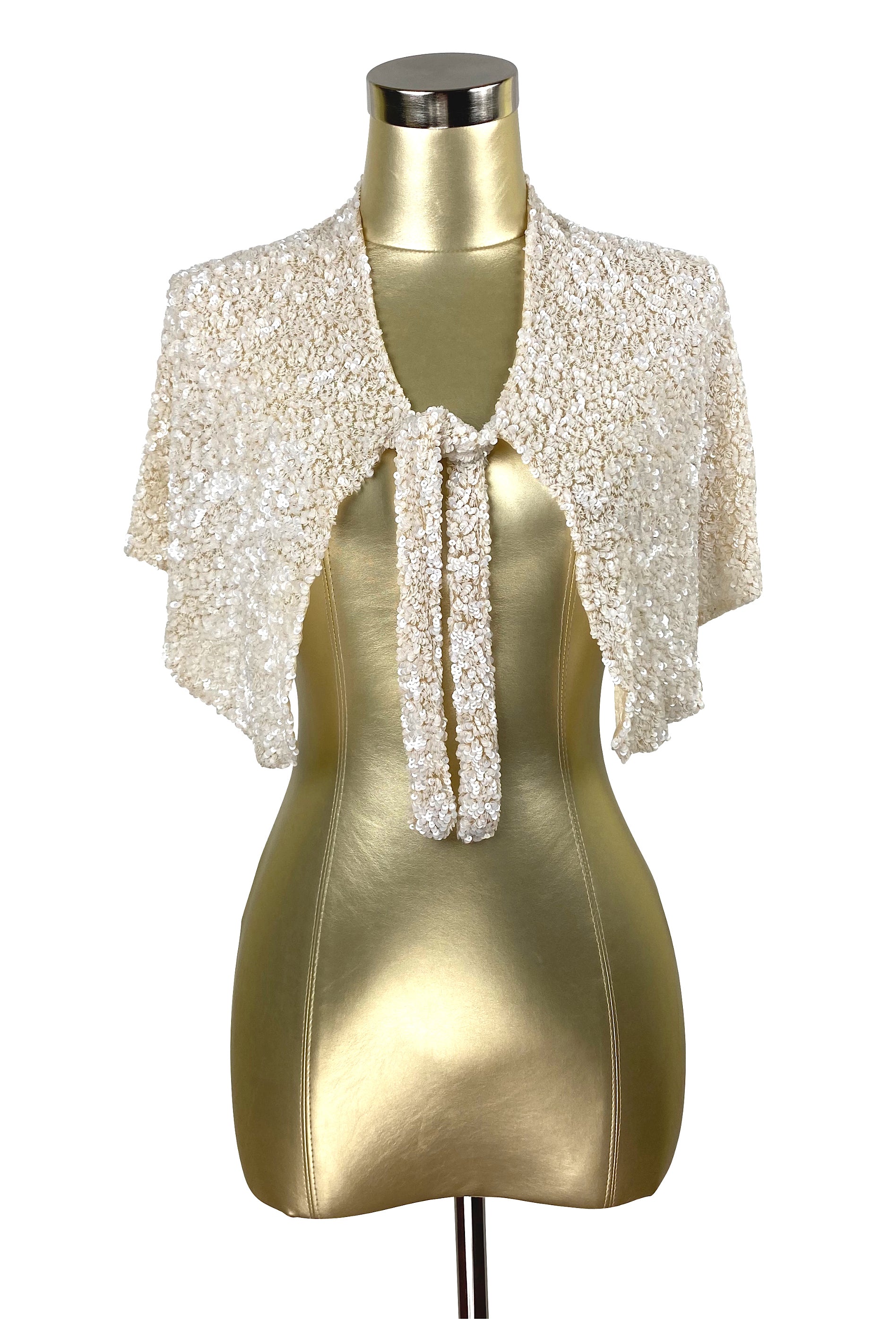 The Vintage Hollywood Luxe Cluster Tie 1930&