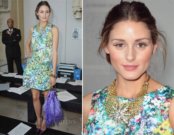 The Celebrity Floral Necklace Trend