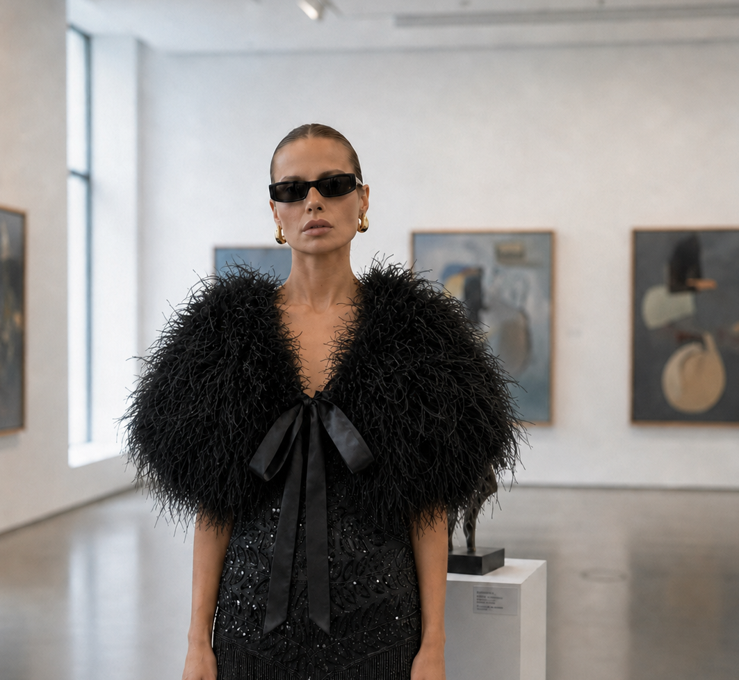 The Art of Dressing Like an Art Collector