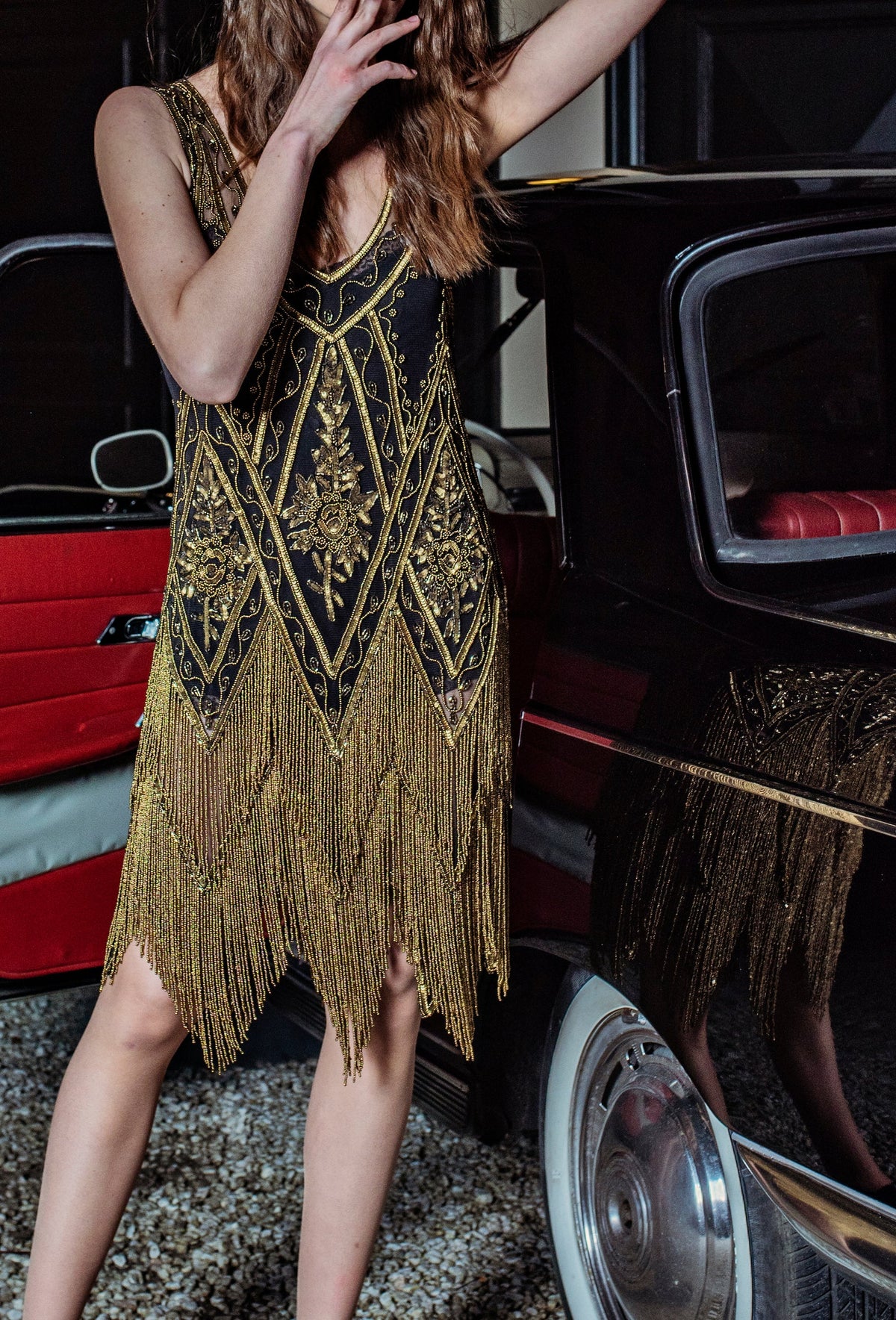 The Dress After Dark: Why Beading Changes in Evening Light