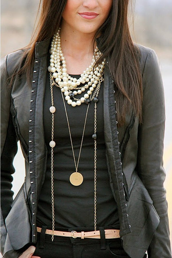 The Love of Necklace Layering