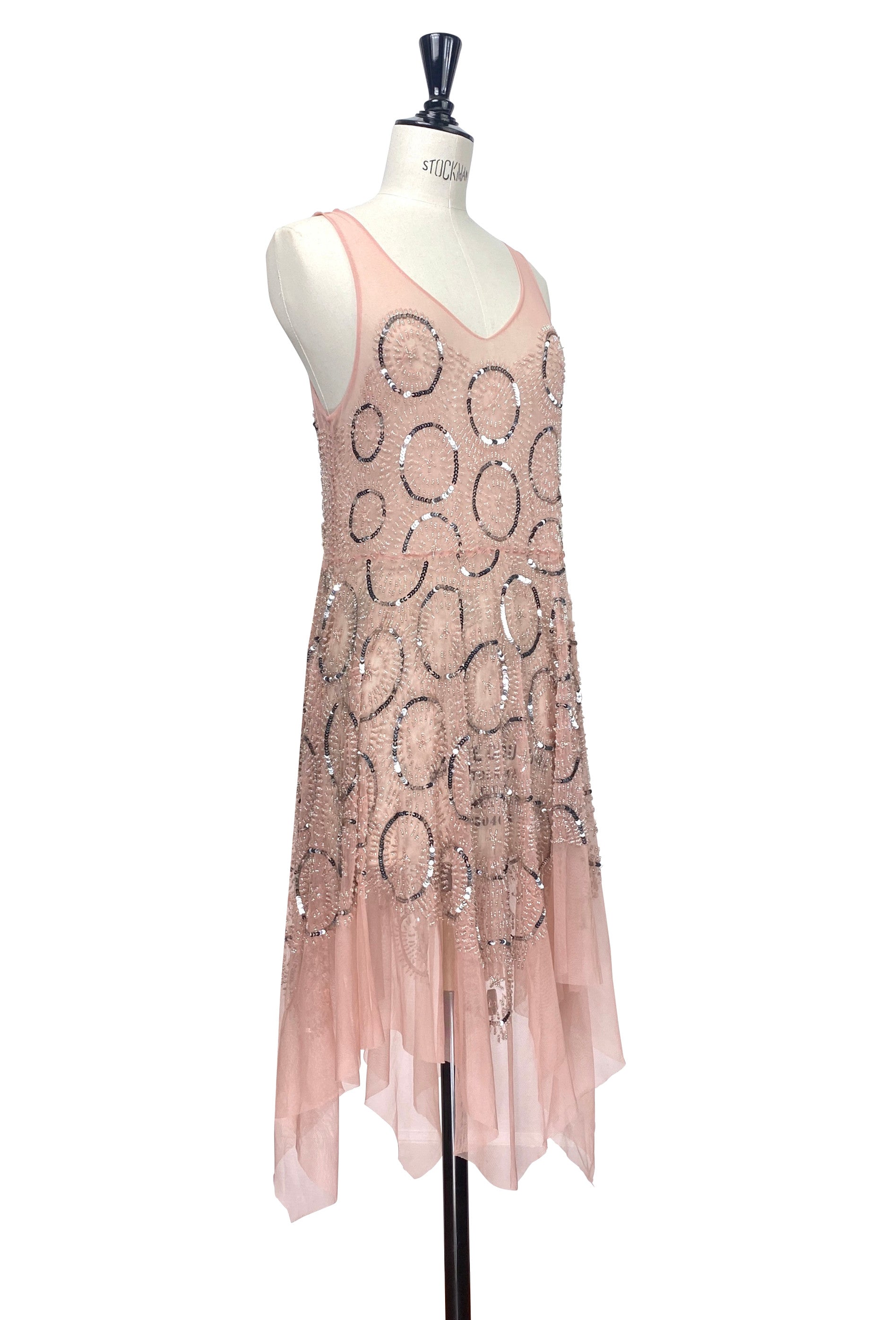 The Deco Dot Overlay - Ballerina Pink