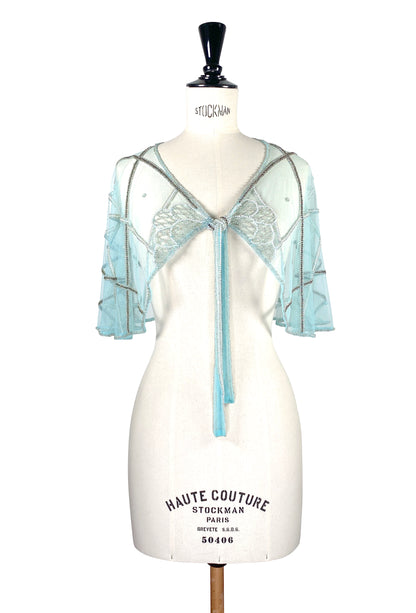 The Maisie Capelet – Celeste Blue