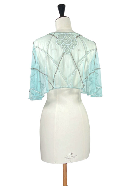 The Maisie Capelet – Celeste Blue