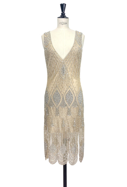 The Starlet Gown - Ultra Low - Champagne Palladium