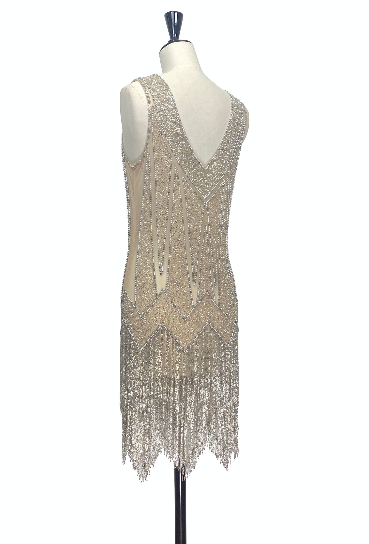 The Zenith Dress - Champagne Silver