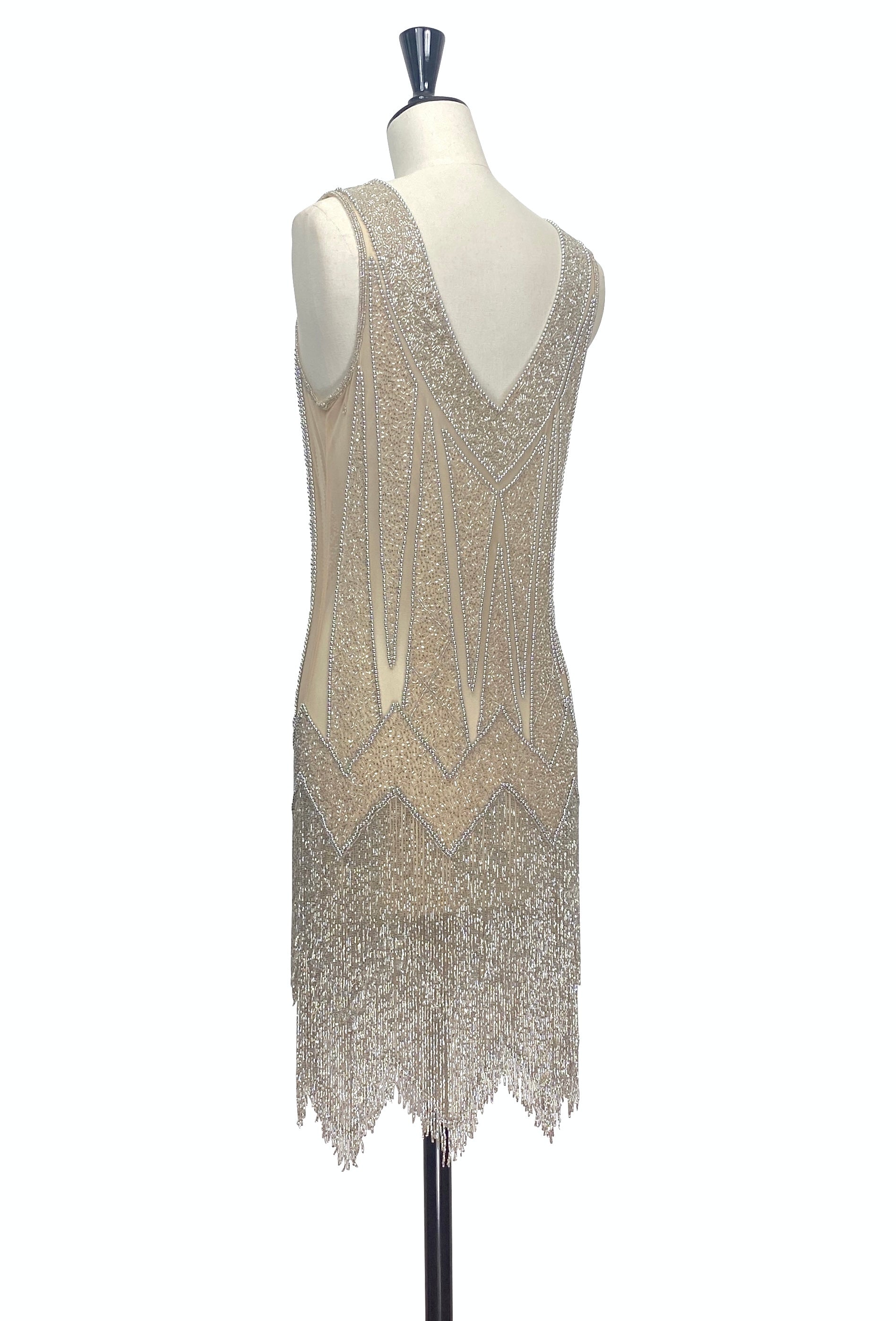 The Zenith Dress - Champagne Silver