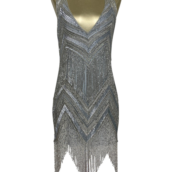 1920's Gatsby Party Dress - The Deco Chevron