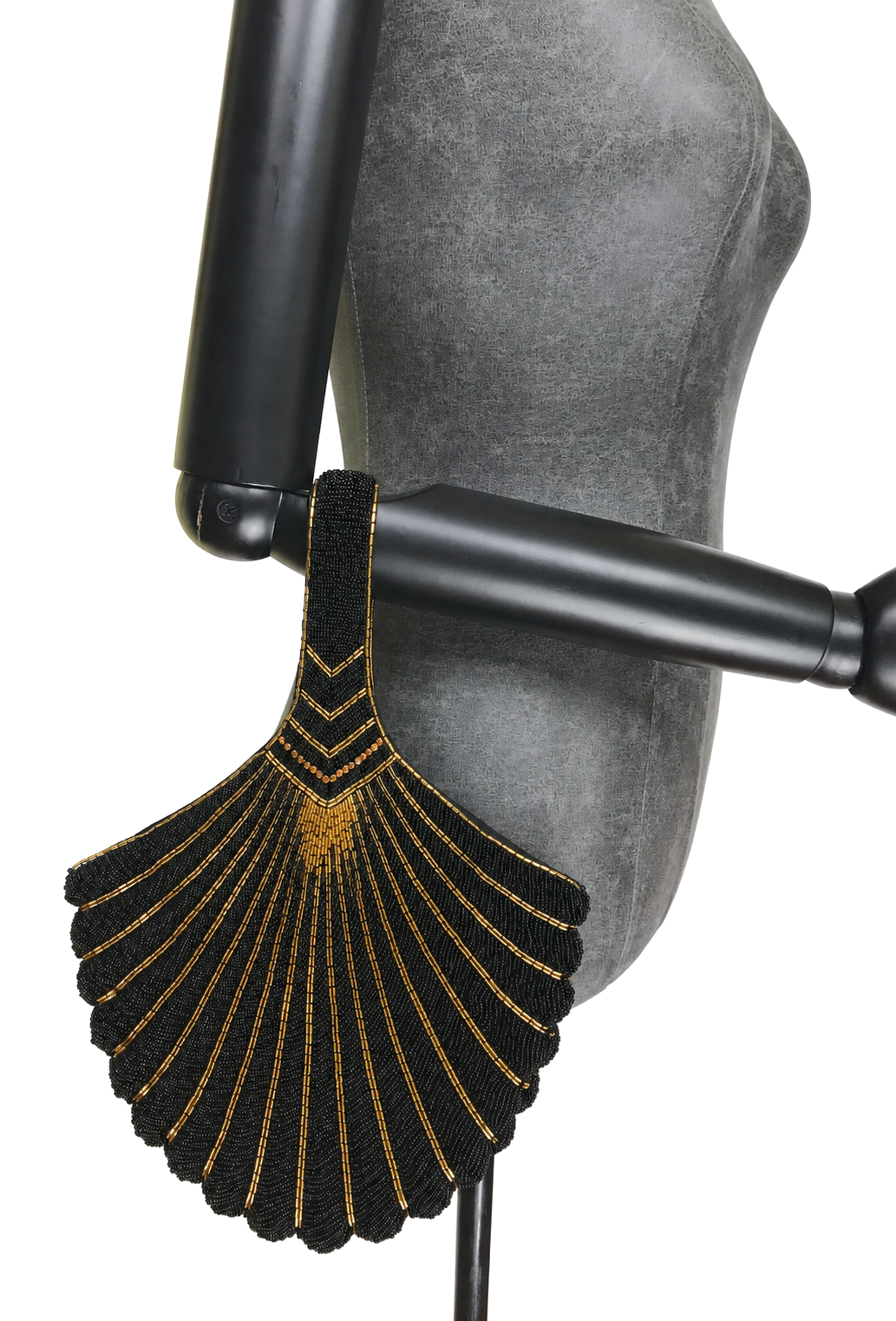 The Aura Grande Wristlet – Black Gilt