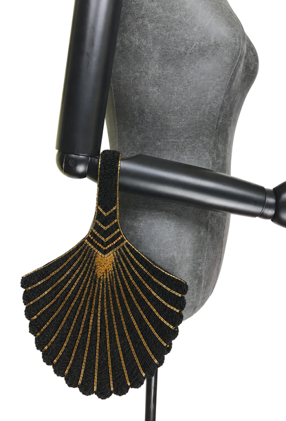 The Aura Grande Wristlet – Black Gilt