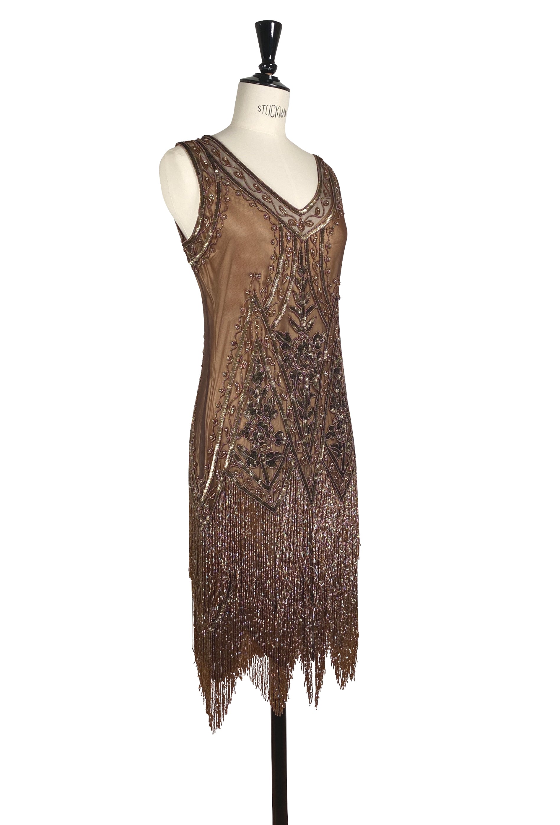 The Icon Gown — Cocoa Shimmer
