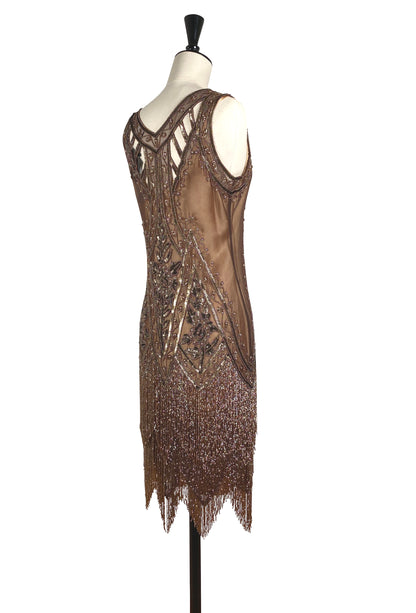 The Icon Gown — Cocoa Shimmer