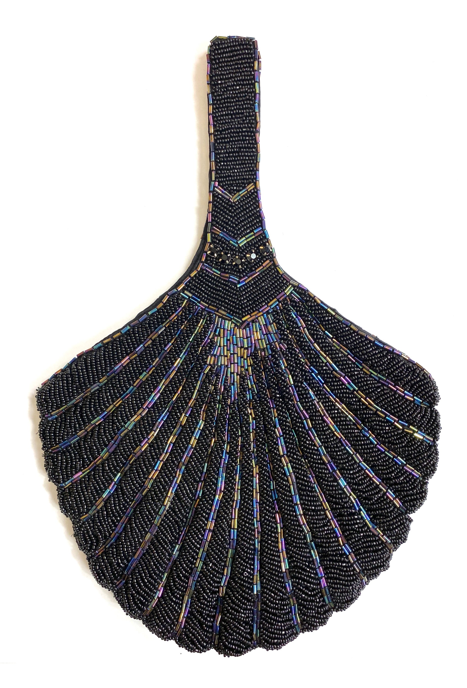 The Aura Wristlet - Black Iridescent The Deco Haus.