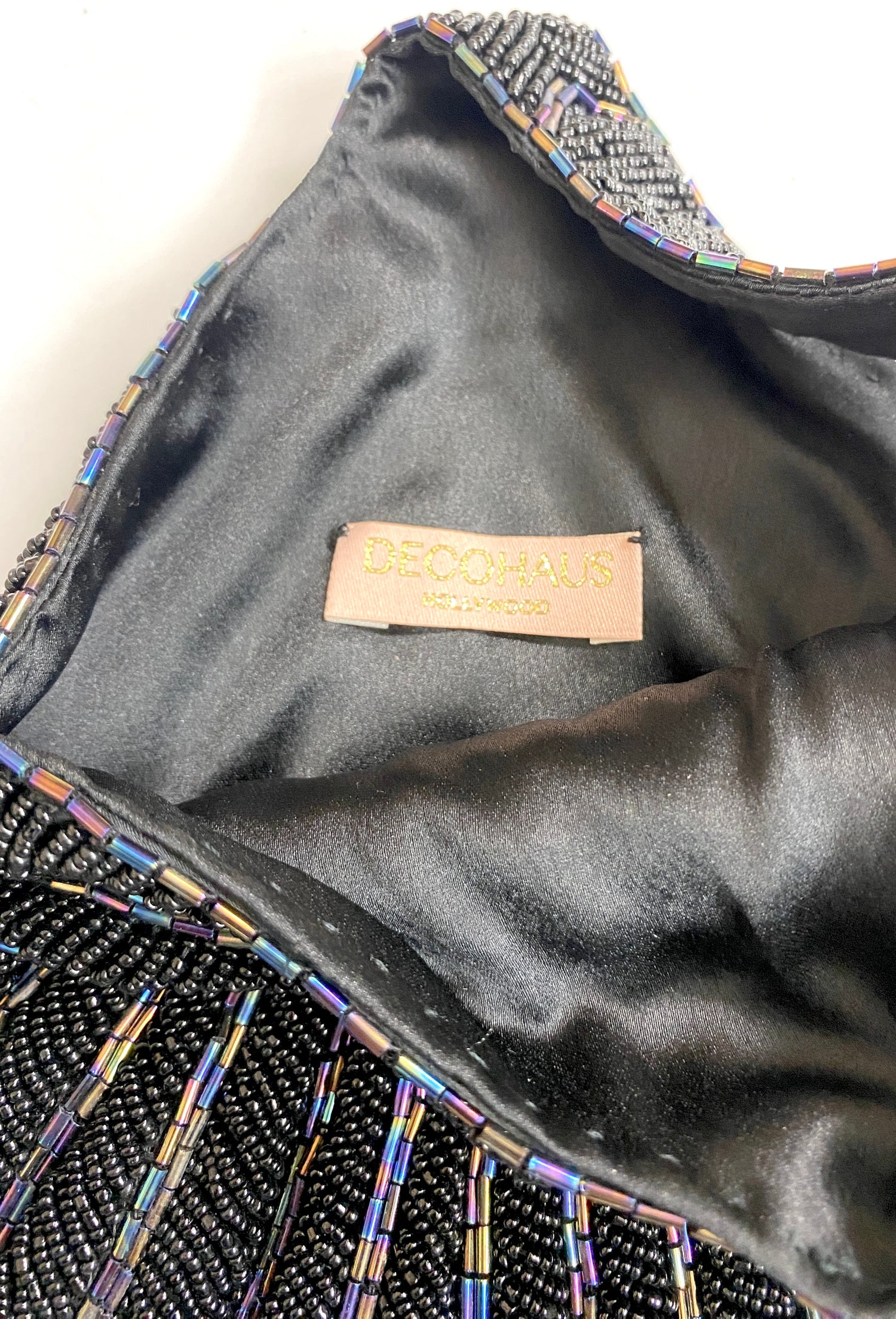 The Aura Wristlet - Black Iridescent