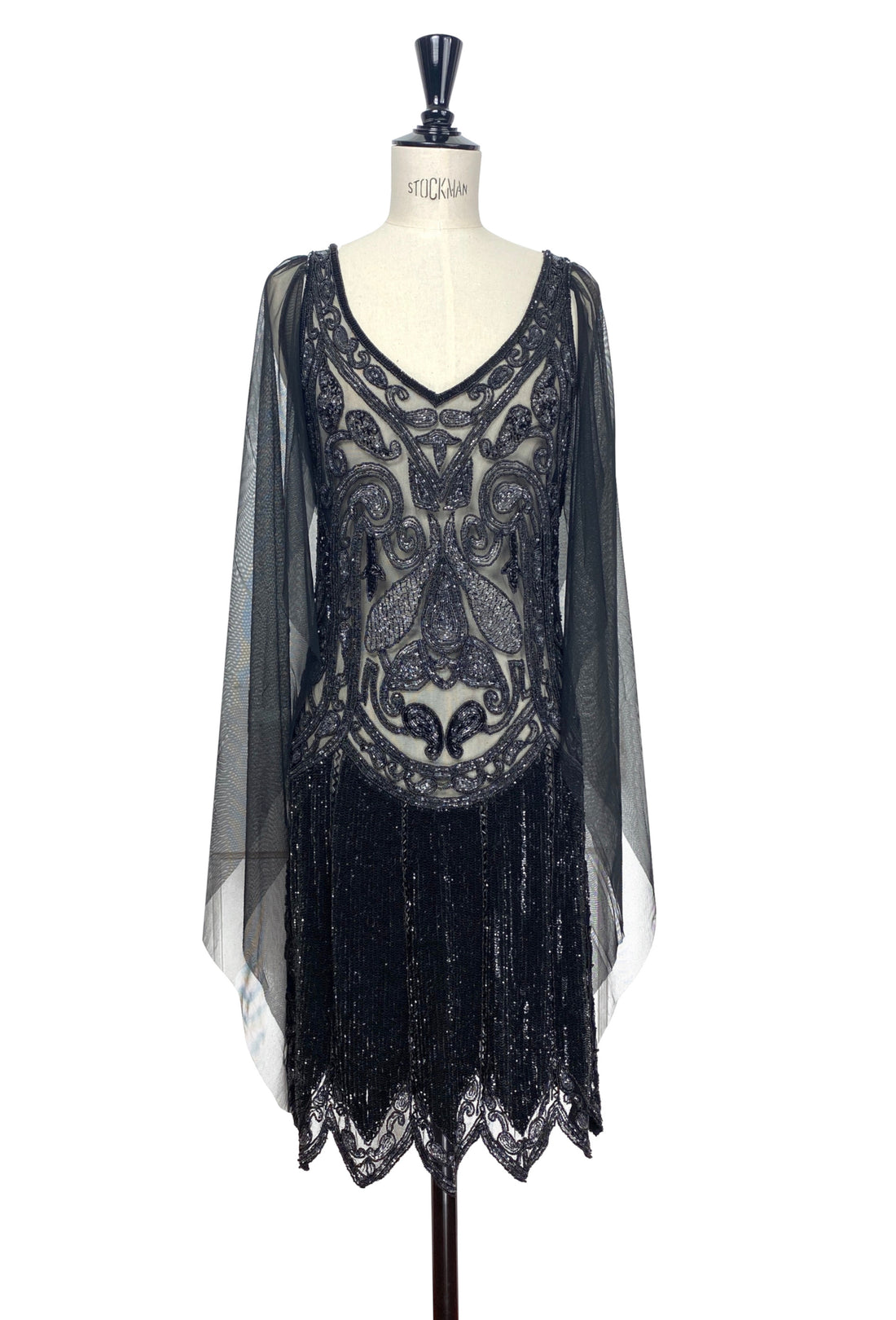 The Bella Donna Dress - Jet