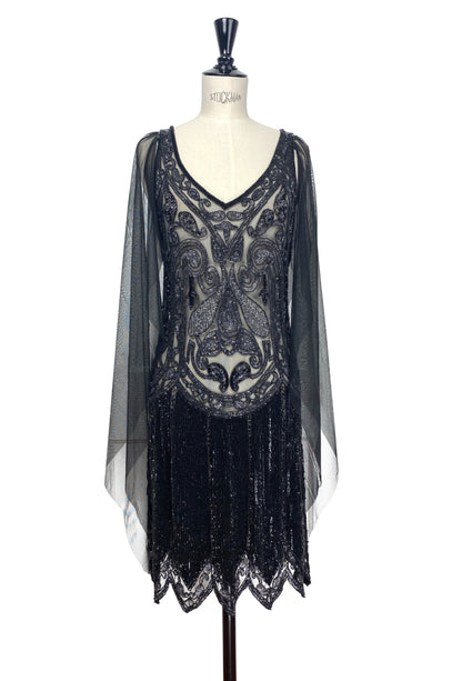 The Bella Donna Dress - Jet