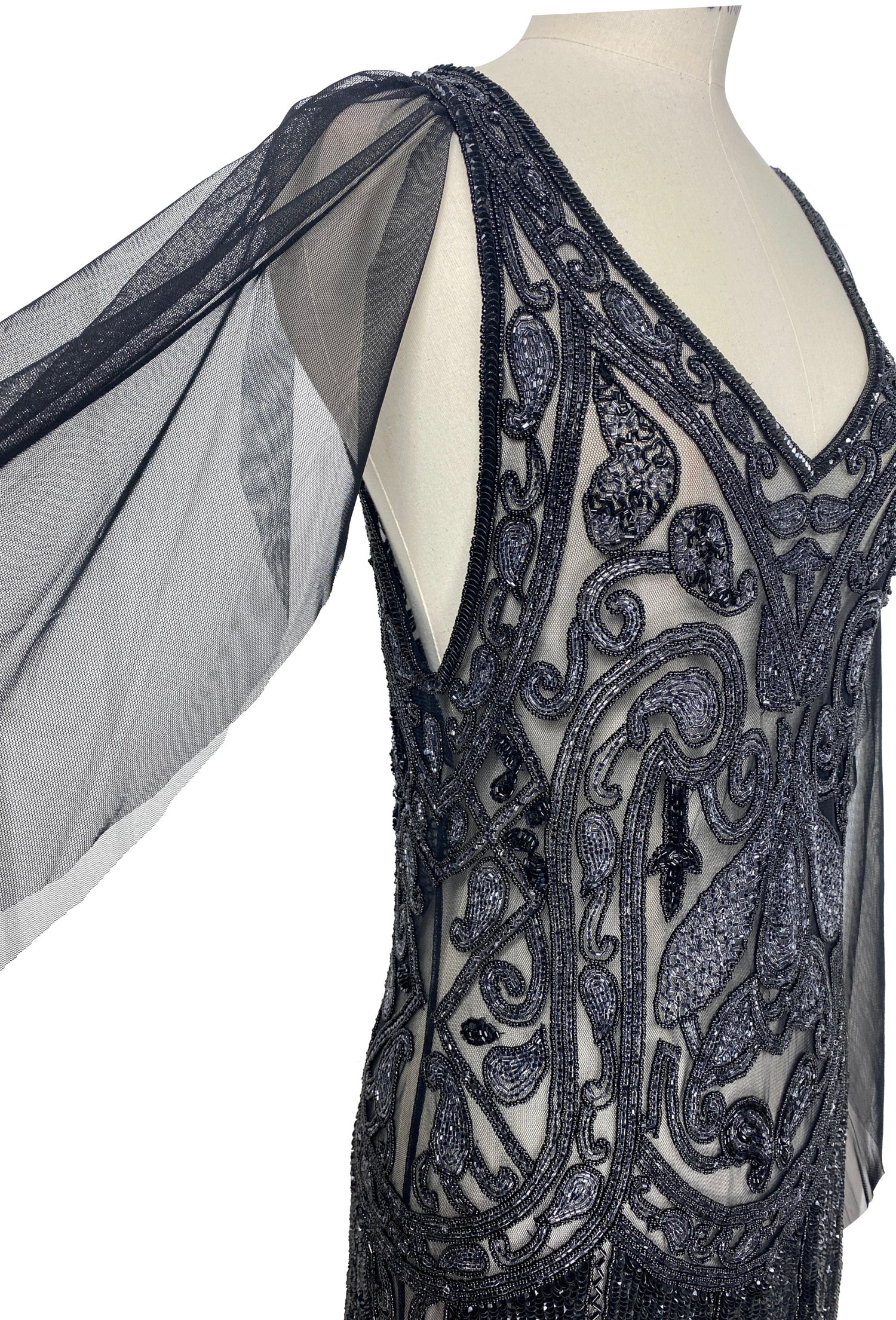 The Bella Donna Dress - Jet