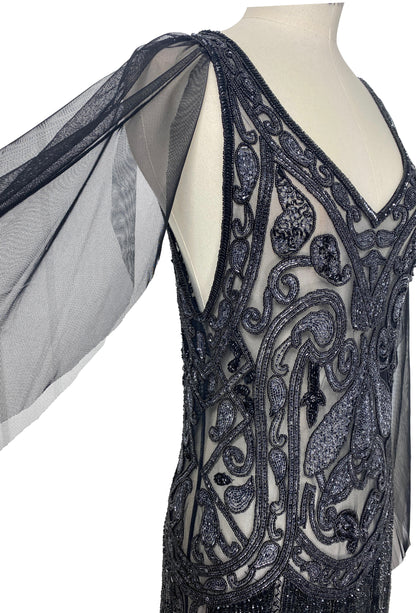 The Bella Donna Dress - Jet