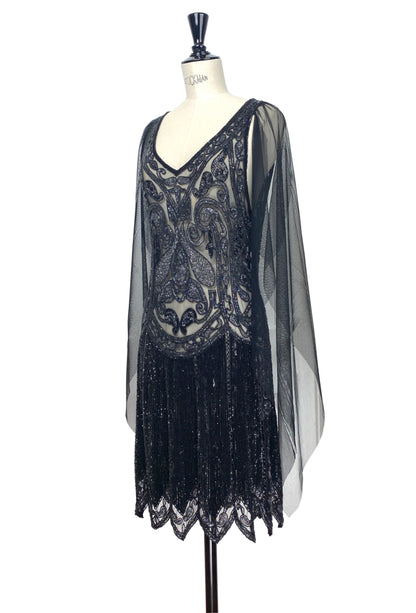 The Bella Donna Dress - Jet