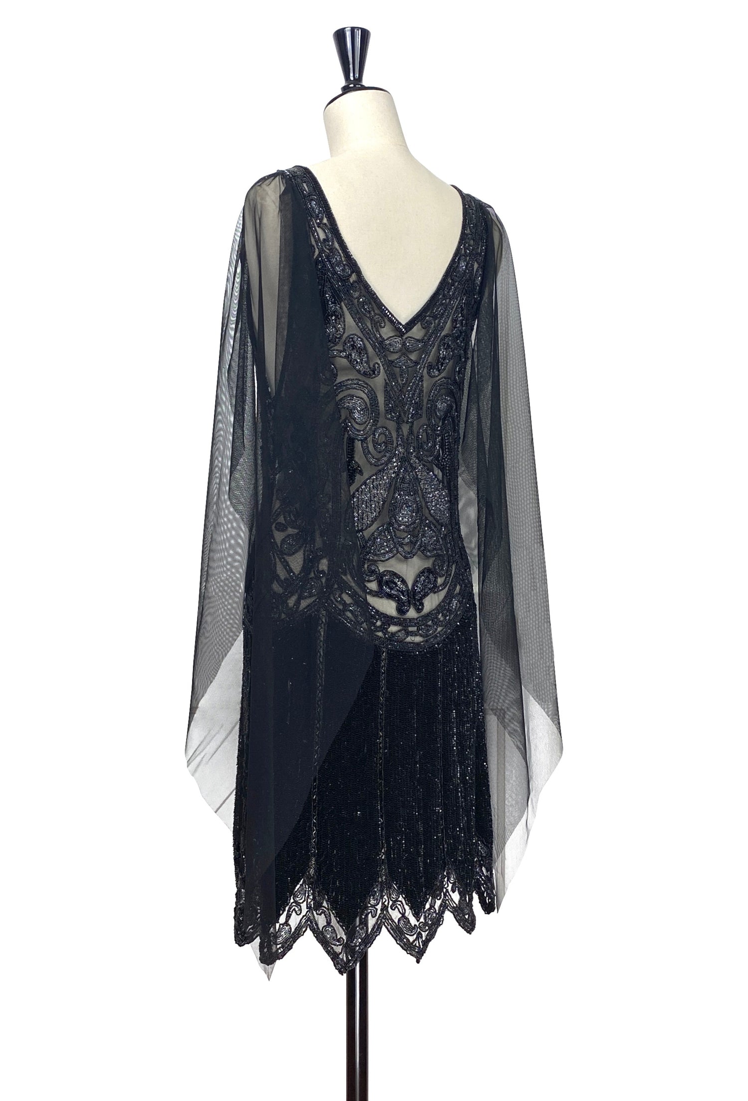 The Bella Donna Dress - Jet