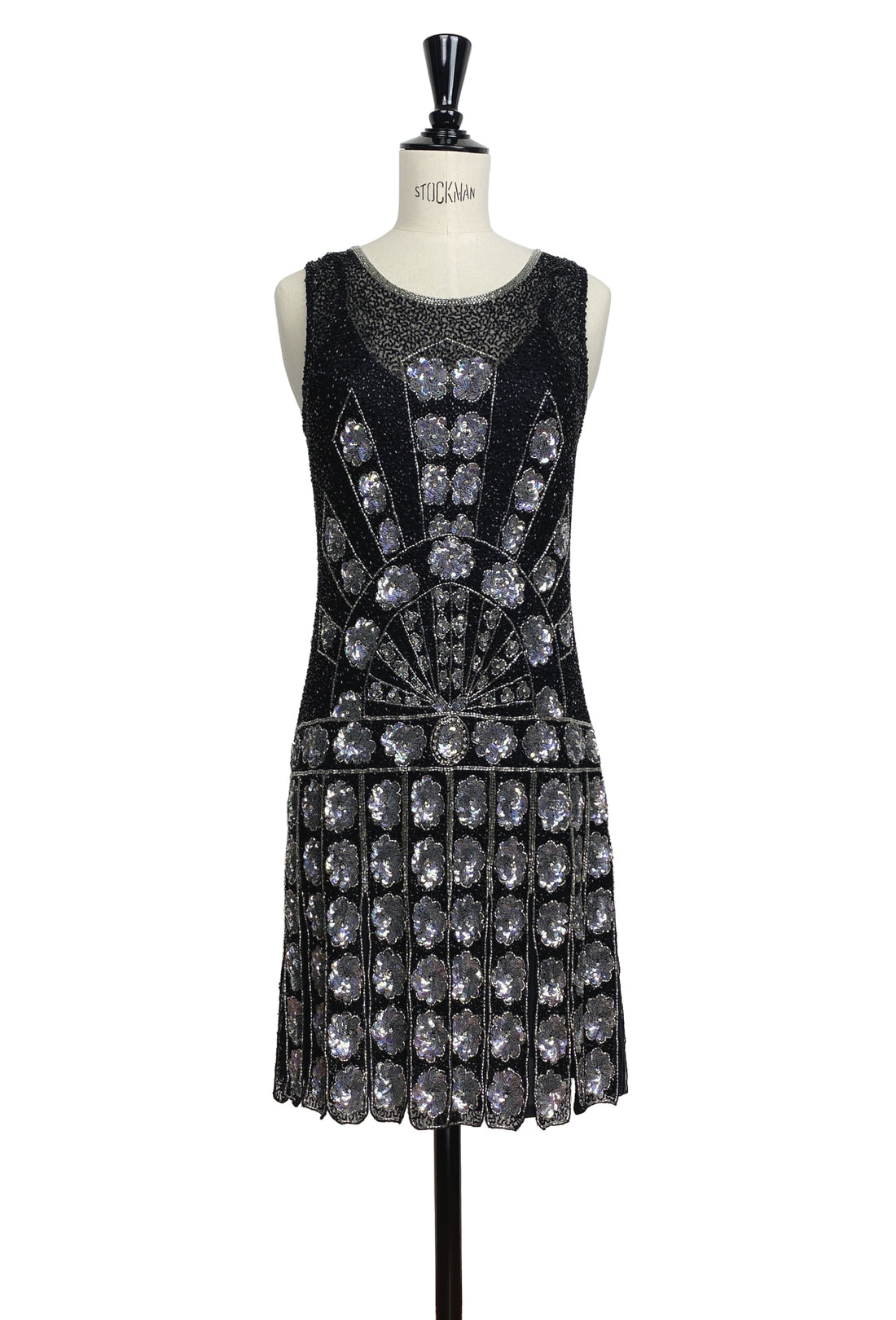 1920s Gatsby Beaded Carwash Party Dress - The Paramount The Deco Haus
