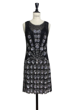 1920s Gatsby Beaded Carwash Party Dress - The Paramount The Deco Haus