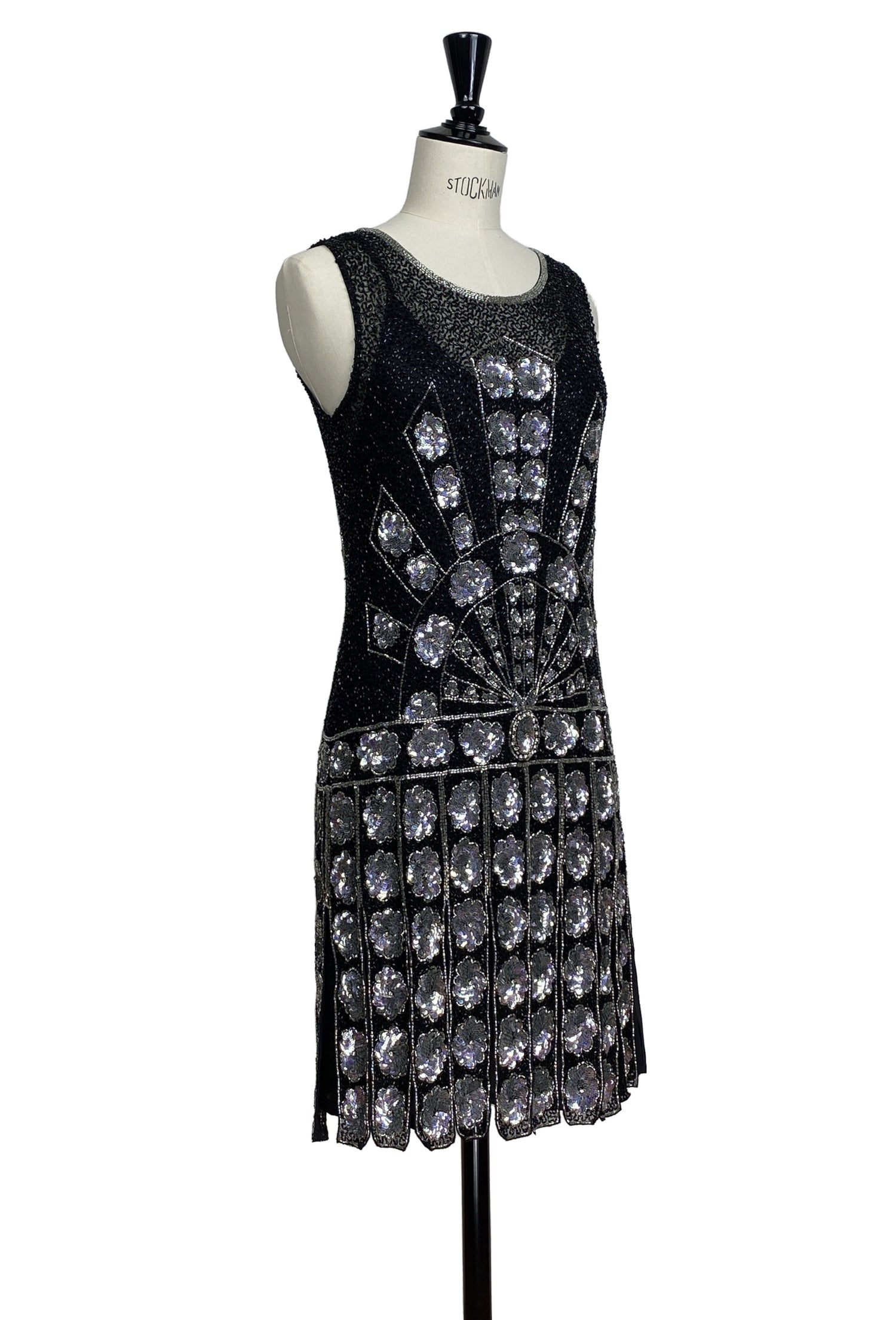 1920s Gatsby Beaded Carwash Party Dress - The Paramount