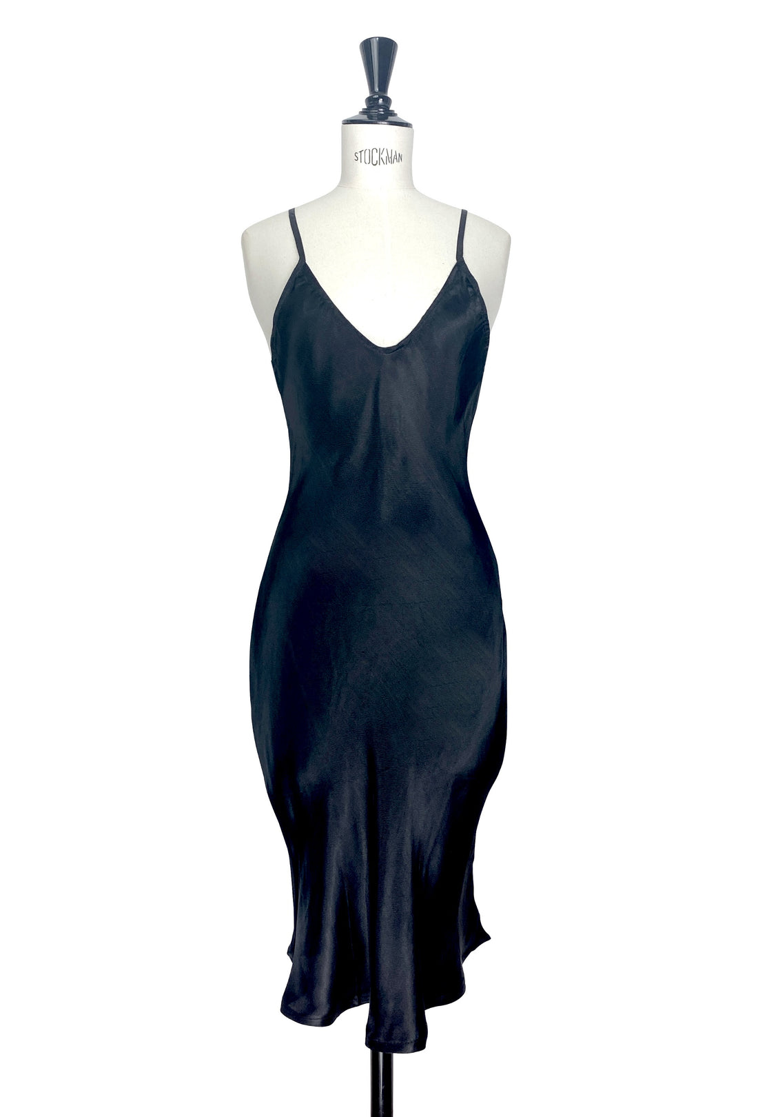 Marlene Cocktail Slip – Jet Black