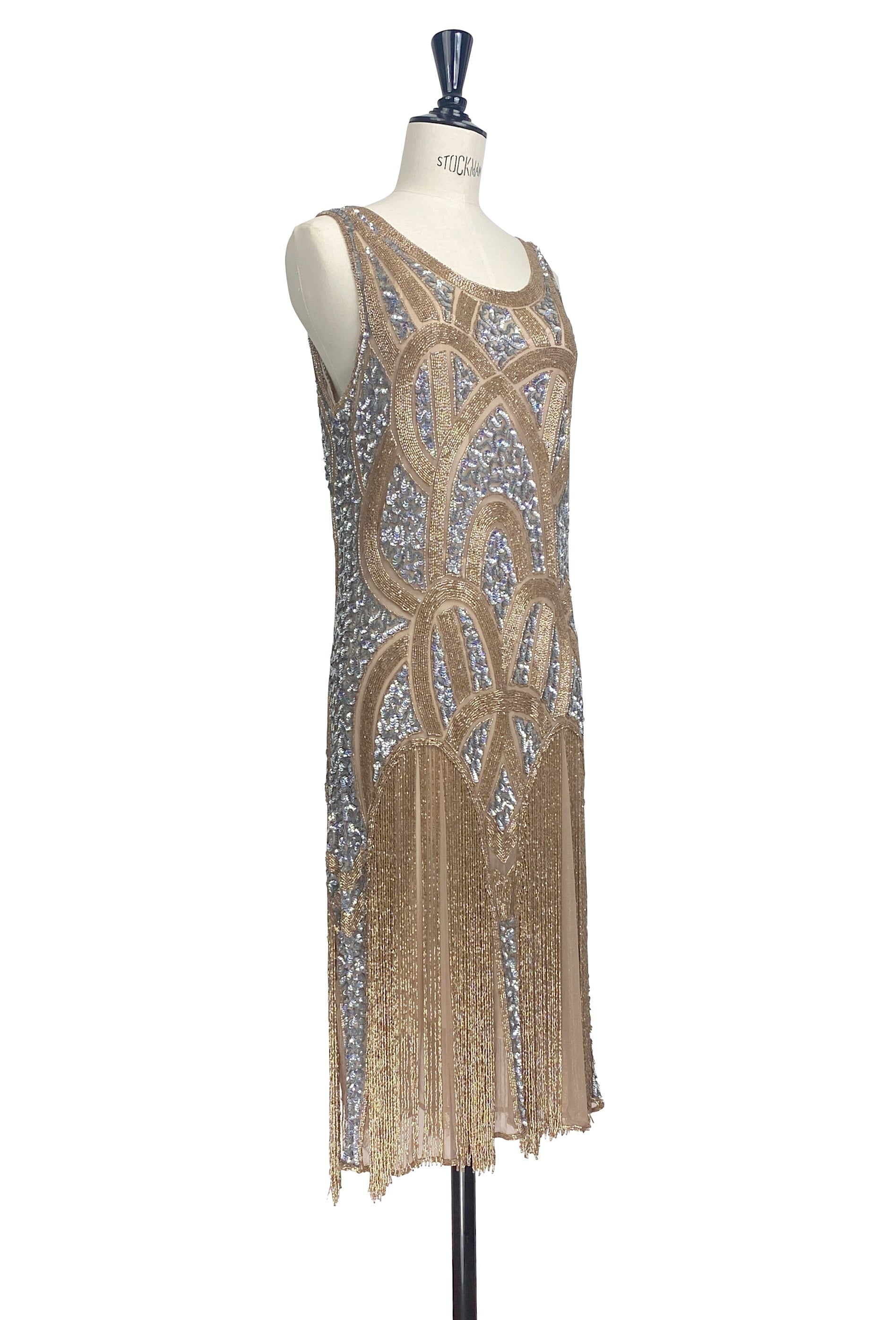 The Cirque Gown - Vermeil The Deco Haus.