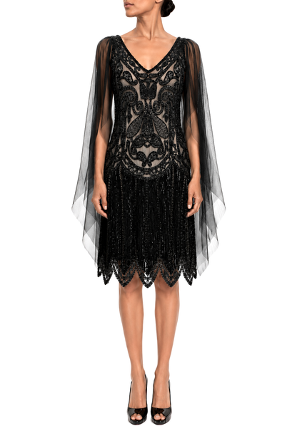 The Bella Donna Dress - Jet