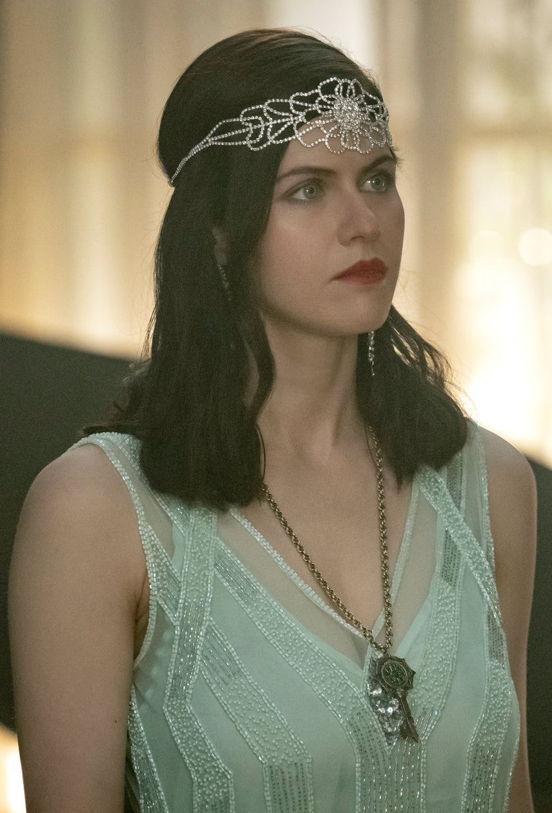 Diamante Vintage Style 1920's Flapper Headband The Deco Goddess