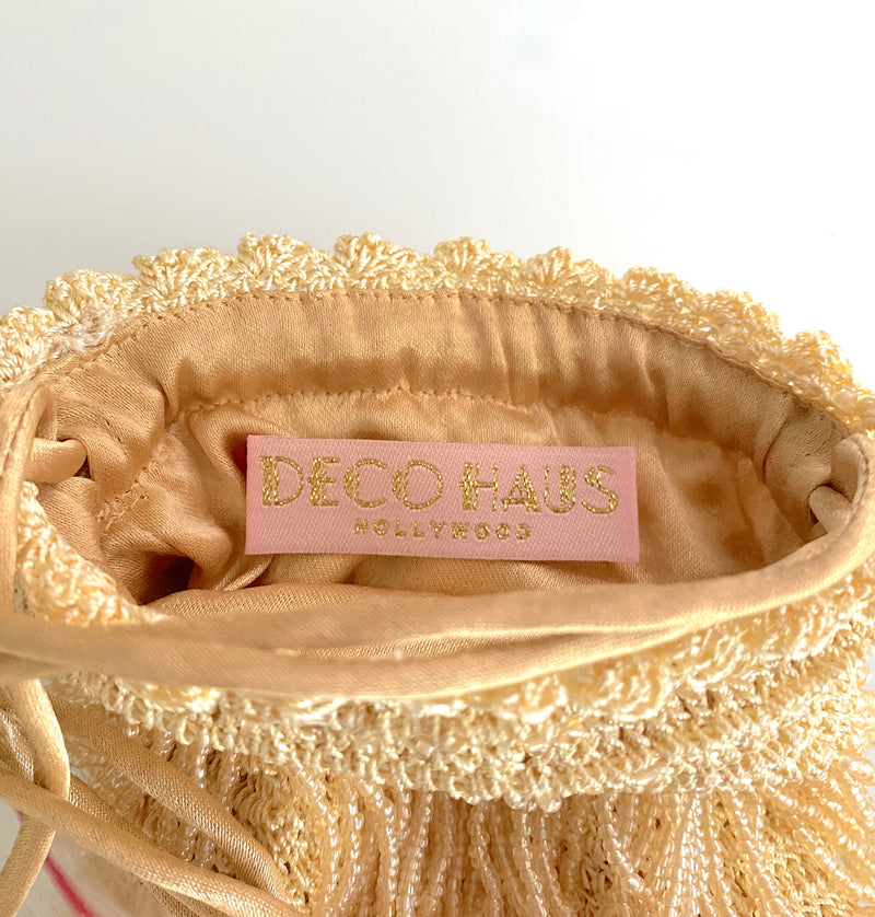 The Bonbon 1920's Pochette Bag - Goldenrod