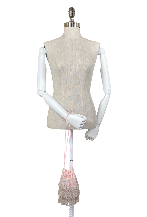 The Bonbon 1920's Pochette Bag - Vintage Pink