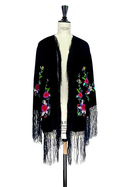 The Carmen Jacket - Black Velvet