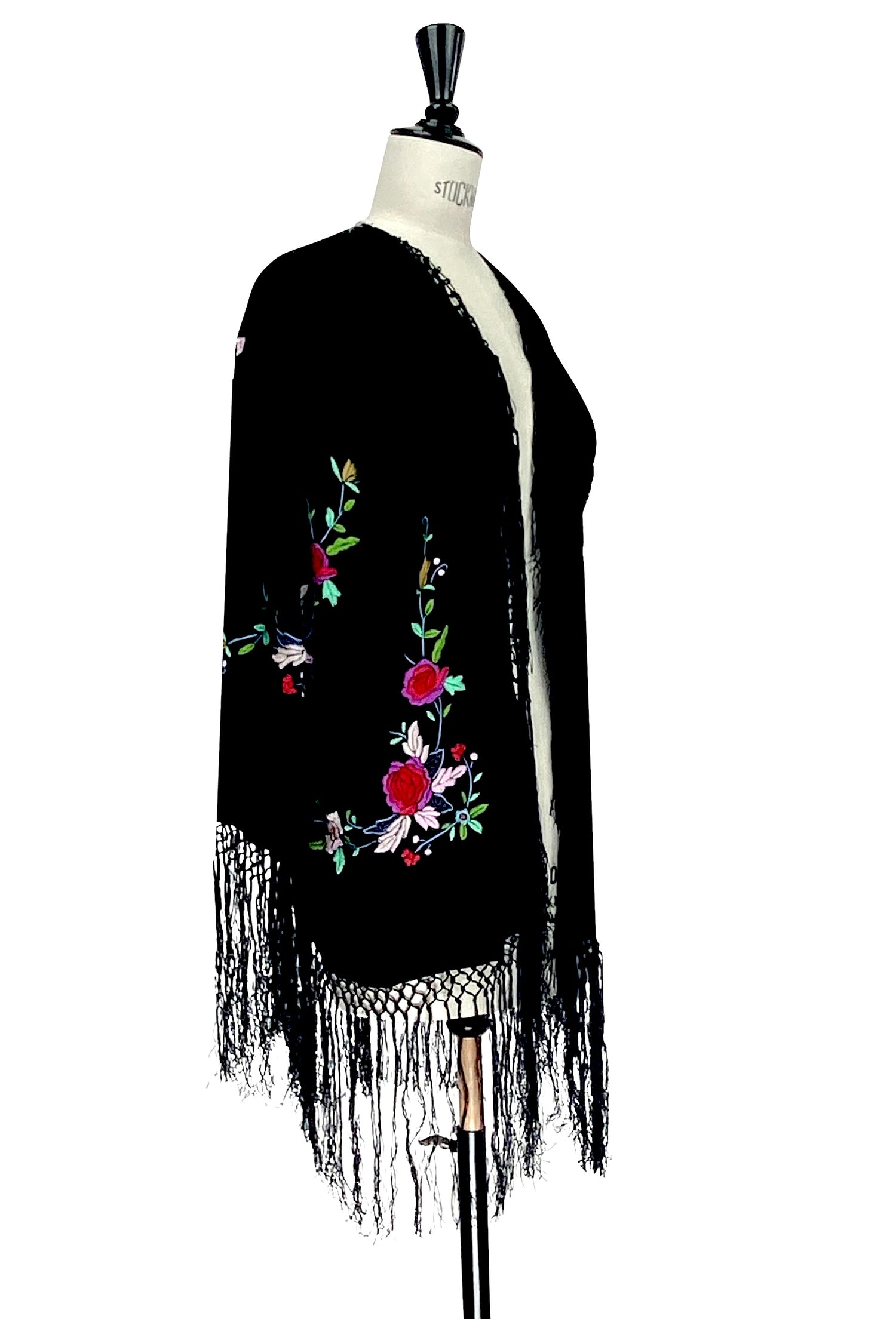 The Carmen Jacket - Black Velvet